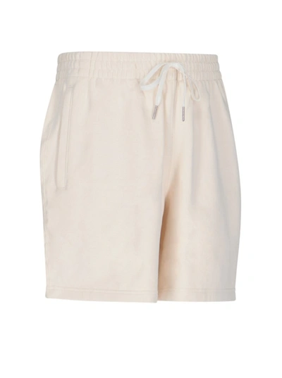 Shop Adidas Originals Adicolor Premium Shorts In Beige