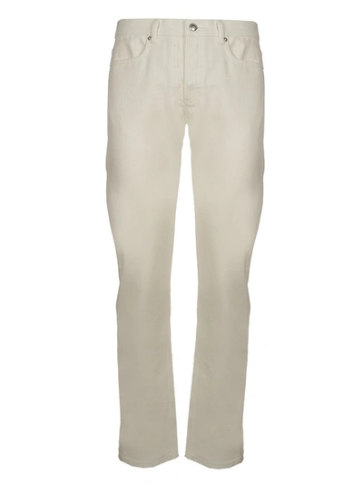 Shop A.p.c. Petit Standard Mid Rise Jeans In White