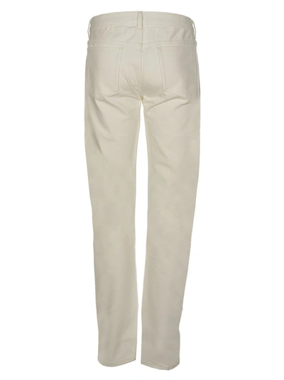 Shop Apc A.p.c. Petit Standard Mid Rise Jeans In White