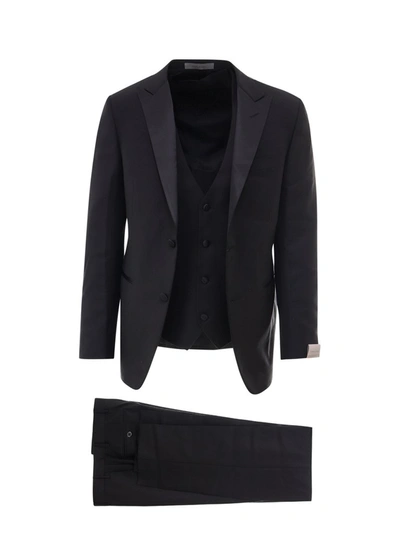 Shop Corneliani Three In Black