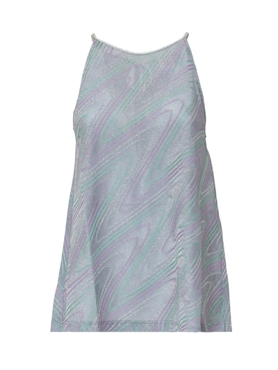 Shop M Missoni Abstract Patterned Sleeveless Top In Multi