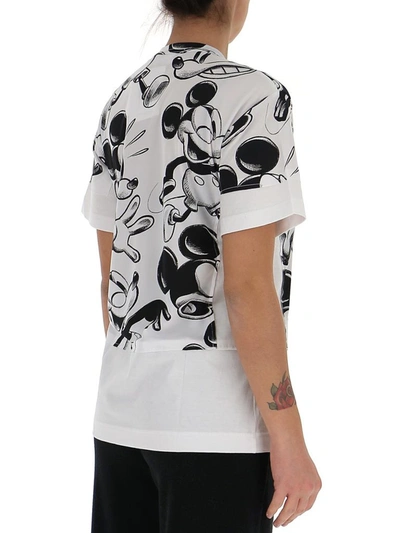 Shop Comme Des Garçons X Medicom Toy Printed T In White