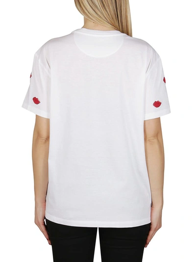 Shop Valentino Vltn Le Rouge Embroidered T In White