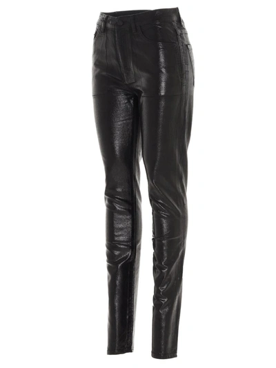 Shop Saint Laurent Skinny Fit Jeans In Black