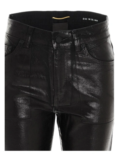 Shop Saint Laurent Skinny Fit Jeans In Black