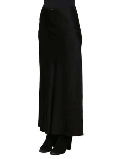 Shop Maison Margiela High Waisted Skirt In Black