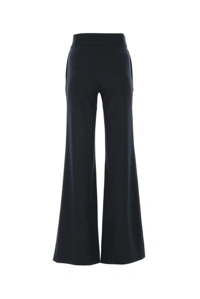 Shop Chloé Sailor Flared Pants In Blue