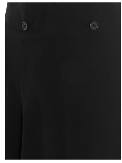 Shop Ann Demeulemeester Removable Skirt Pants In Black