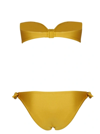 Shop Zimmermann Bikini Two In Gold