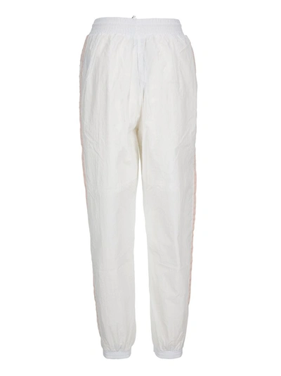 Shop Adidas Originals Embellished Side Stripe Tracksuit Pants In White