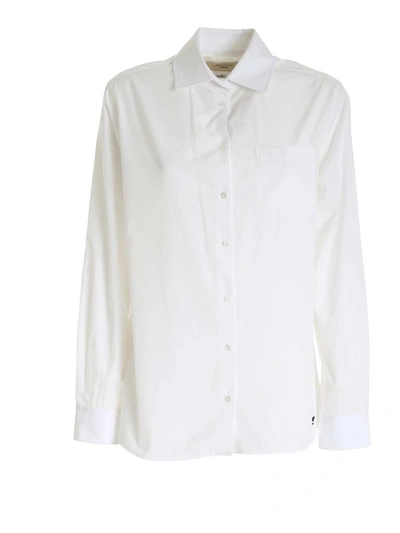 Shop Weekend Max Mara Classic Collar Shirt In White