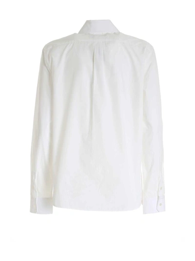 Shop Weekend Max Mara Classic Collar Shirt In White