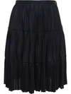 GIVENCHY Pleated Jersey Skirt,15A4703405