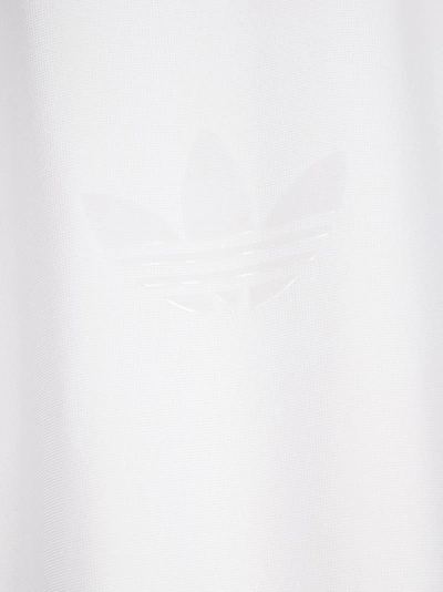 Shop Adidas Originals Sheer Stripe Detail T In White