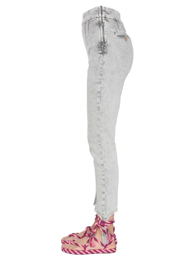 Shop Isabel Marant Stirrup Skinny Jeans In Grey