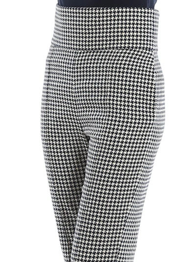 Shop Alexandre Vauthier Houndstooth Patterned Pants In Multi