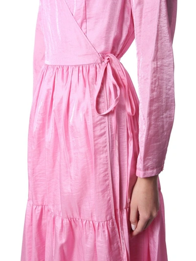 Shop Baum Und Pferdgarten Aymeline Maxi Dress In Pink