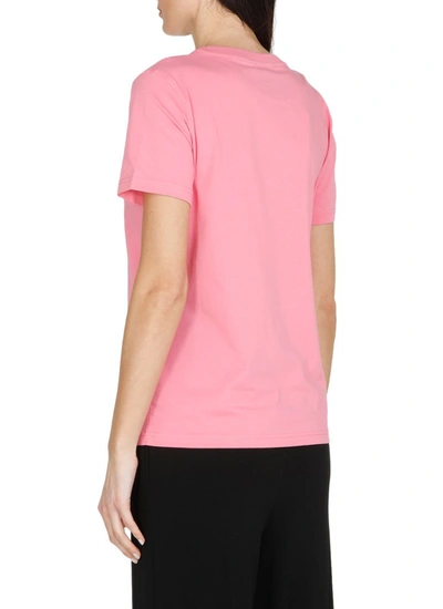 Shop Moschino Double Question Mark T In Pink