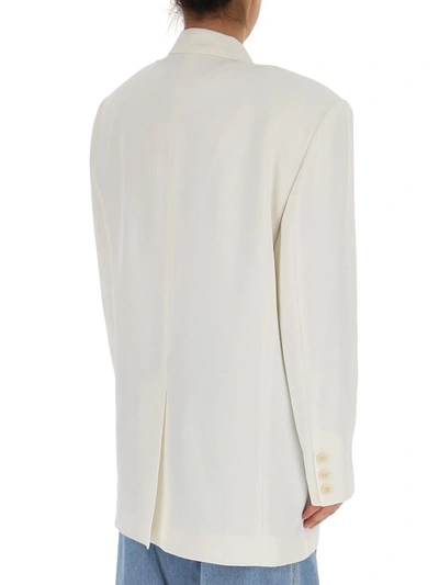 Shop Isabel Marant Single Breasted Blazer In White