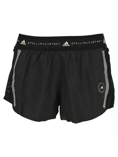 Shop Adidas By Stella Mccartney Truepace Shorts In Black