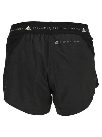 Shop Adidas By Stella Mccartney Truepace Shorts In Black