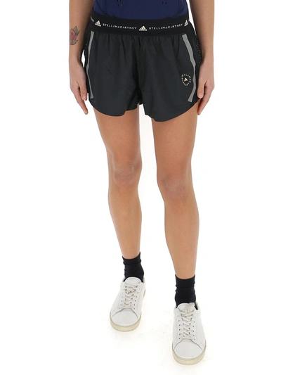 Shop Adidas By Stella Mccartney Truepace Shorts In Black