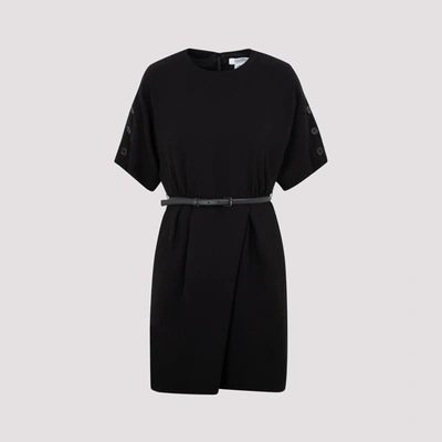 Shop Max Mara Pittura Cady Dress In Black