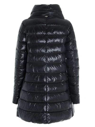 Shop Herno Amelia Down Jacket In Black