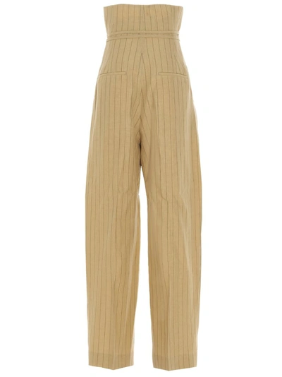 Shop Jacquemus Le Pantalon Novio Pants In Yellow