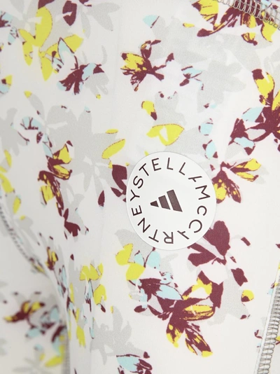 Shop Adidas By Stella Mccartney Floral Printed Bike Shorts In Multi