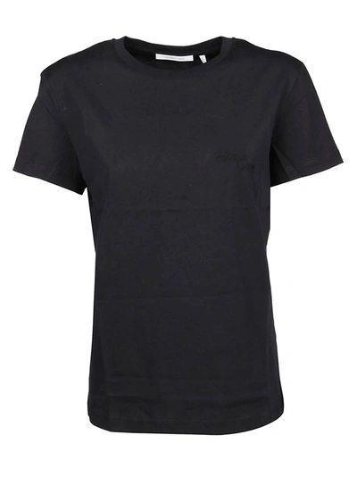 Shop Helmut Lang Classic Round Neck T In Black