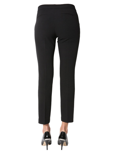 Shop Michael Michael Kors Cropped Tailored Pants In Black