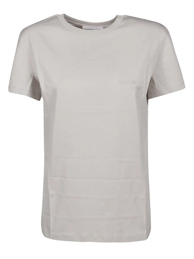 Shop Helmut Lang Classic Round Neck T In Grey