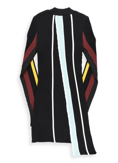 Shop Ambush Striped Asymmetric Hem Sweater In Multi