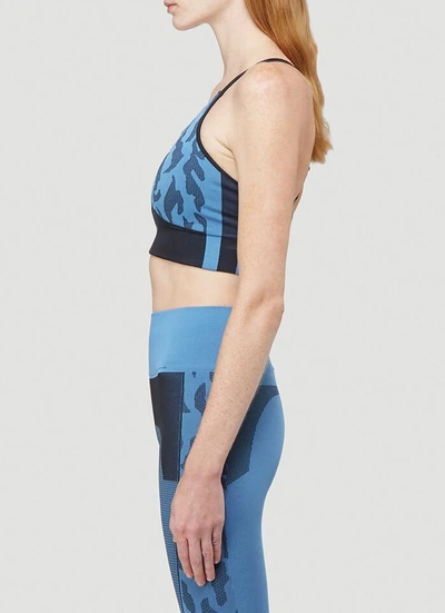 Shop Adidas By Stella Mccartney Truepurpose Sports Bra In Multi