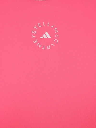 Shop Adidas By Stella Mccartney Truestrength Yoga Crop Top In Pink