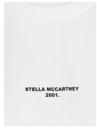 Shop Stella Mccartney Logo Print Puff In White