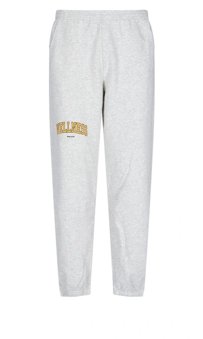 Shop Sporty And Rich Sporty & Rich Wellness Sweatpants In Grey