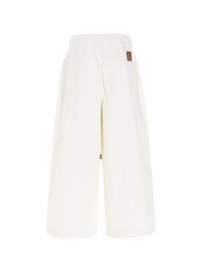 Shop Loewe Belted Wide In White