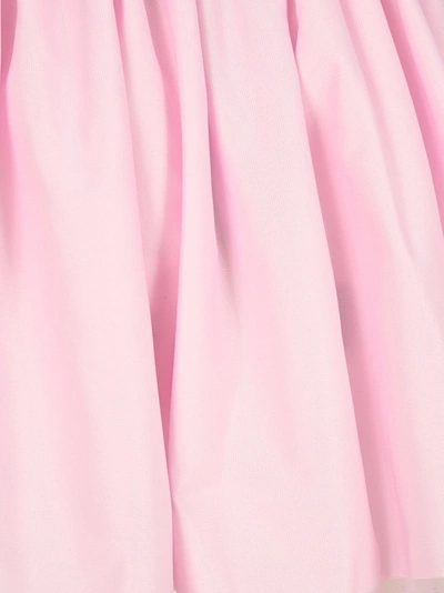 Shop Adidas Originals Sheer Stripe Detail Gathered Mini Skirt In Pink