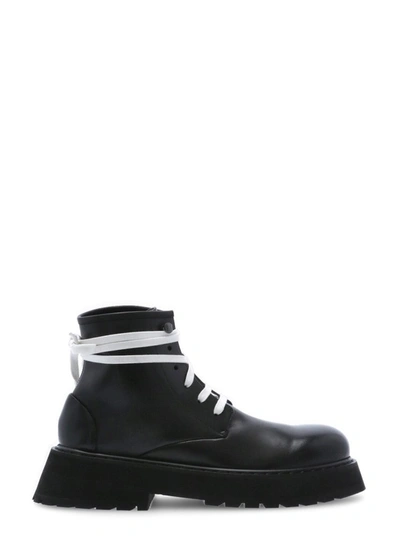 Shop Marsèll Micarro Lace Up Ankle Boots In Black