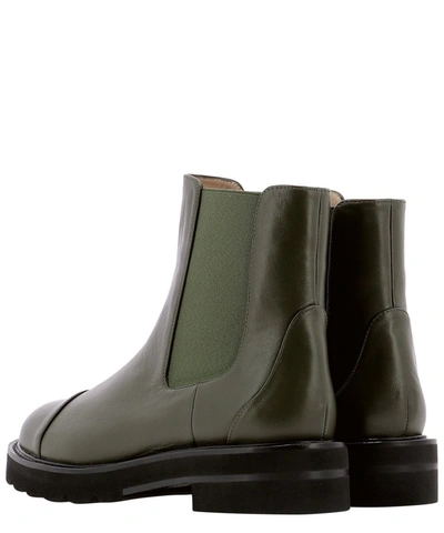 Shop Stuart Weitzman Frankie Lift Ankle Boots In Green
