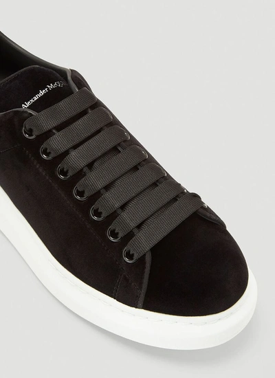 Shop Alexander Mcqueen Oversized Sneakers In Black