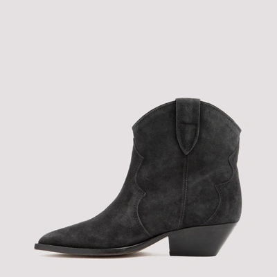 Shop Isabel Marant Dewina Ankle Boots In Black