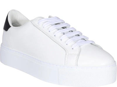 Shop Dsquared2 New Tennis Low In White