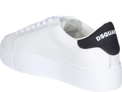 Shop Dsquared2 New Tennis Low In White