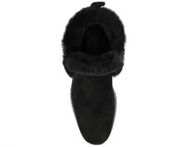 Shop Hogan Fur In Black