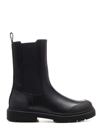 Shop Moncler Patty Chelsea Ankle Boots In Black