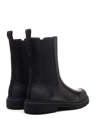 Shop Moncler Patty Chelsea Ankle Boots In Black