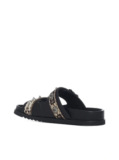 Shop Ash Ulysse Buckled Sandals In Black